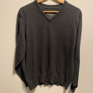 Comfy Eddie Bauer V-Neck Sweater